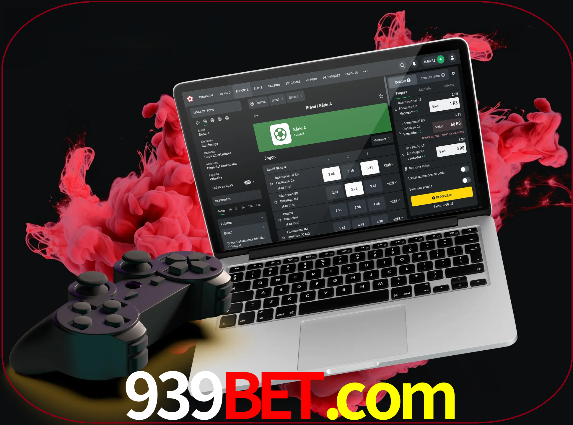 Visite a secção especial de jogos de vídeo em 939bet para descobrir em que jogos pode apostar e ganhar muito dinheiro.